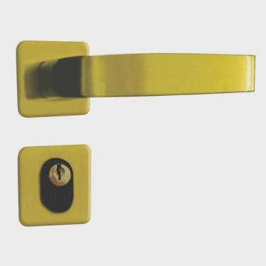 Imagem de Fechadura Externa Espelho Aço 40mm mgm Torino Roseta