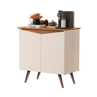 Imagem de Buffet Aparador 2 Portas Retrô offwhite-nature
