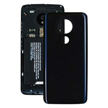 Imagem de Capa traseira do telefone Tampa traseira da bateria para Motorola Moto G7 Power Reparação telefónica