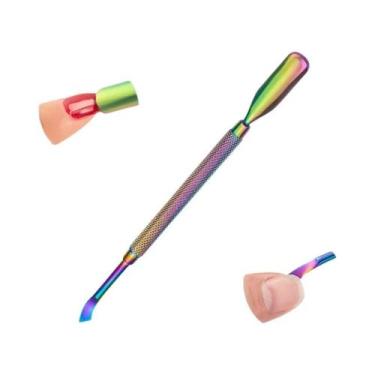 Imagem de Tesoura De Manicure Para Unhas Em Aço Inoxidável, Cortador De Cutícula