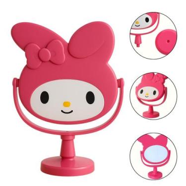 Imagem de Espelho De Mesa Maquiagem My Melody Rosa Infantil Sanrio
