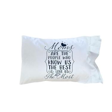 Imagem de Moms Love Us The Most Fronha, ideia de presente de aniversário e Natal