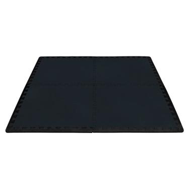 Imagem de Kit Tatame Fitness Térmico Em EVA Alux Azul Com 04 Peças de 52x52x1cm
