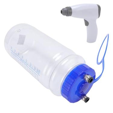 Imagem de Máquina de Ordenha de Vaca 2L Com Energia de Sucção Em 5 Estágios, Tetas de Silicone, Portátil e Eficiente para Laticínios Pequenos a Médios, Pistola de Vácuo Elétrico Com