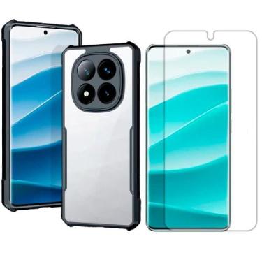 Imagem de Capa Acrilico Para Xiaomi Redmi Note 14 Pro Plus + Pelicula - GR Globa