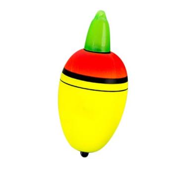 Imagem de Kisangel Bobbers para pesca, iluminação noturna, bóia, bastões luminosos, luz noturna, isca de peixe, flutua com luzes, bóia, bastão de luz amarelo, balancim eletrônico para pesca