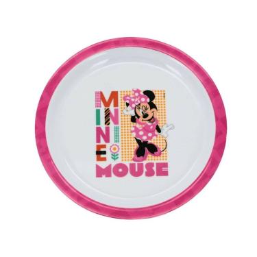 Imagem de Prato Fundo Melamina Infantil Minnie Disney 21cm - Tuut