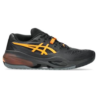 Imagem de Tênis Asics Gel Resolution X Preto e Laranja Masculino