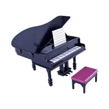 Imagem de Casa De Bonecas Em Miniatura Cozinha Mesa De Jantar Banheiro Fingir Jo