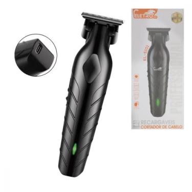 Imagem de Máquina Aparador de Pêlo e Cabelo Profissional Recarregável Black Elet
