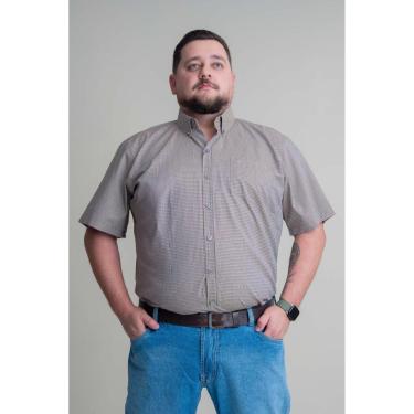 Imagem de CAMISA MASCULINA MANGA CURTA TEXAS FARM - CAC778 - DO G3 AO G4 - XADREZ-Masculino