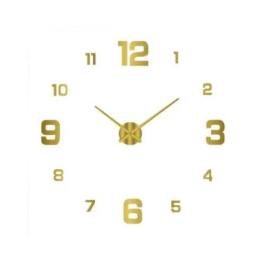 Imagem de Relógio De Parede Digital Grande Silencioso E Preciso De 8 Polegadas P