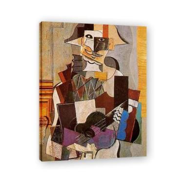 Imagem de Murais Harlequin Diego Rivera – Arte de realismo socialista mexicano, muralista do século 1981, coleção clássica do museu de Nova York para decoração de casa 50 x 65 cm