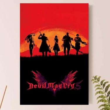 Imagem de Placa Quadro Decorativo - De.vil M.ay C.ry (Devil_02)