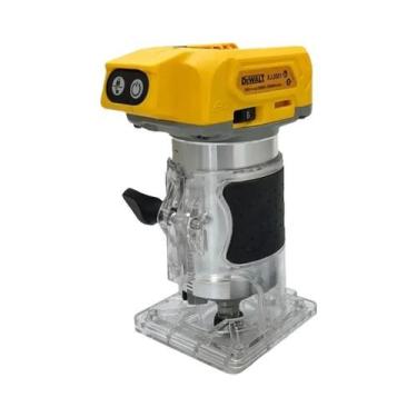 Imagem de Fresadora Router Sem Fio Dewalt Brushless 33000RPM Para Madeira, Fresa