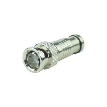 Imagem de Kit 10 Conector BNC Macho RG59 Compressão Solto P/ Cftv - SPEEDLAN