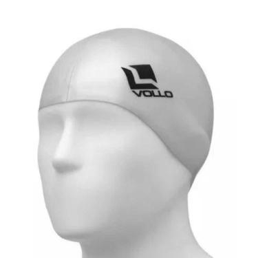Imagem de Touca de Natação Vollo Silicone Swim Cap, Prata