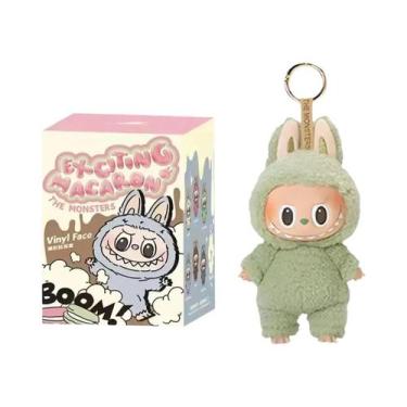 Imagem de Labubu Anime Figura Chaveiro PVC Pingente Boneca Modelo Monstro Réplic