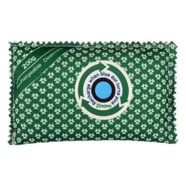 Imagem de Zinovo Pacotes de desumidificador seguros, 3 peças/200 g, gel de sílica reutilizável, absorvente de umidade para carro/cofres/armários domésticos/armazenamento/bolsa de transporte/espaços pequenos