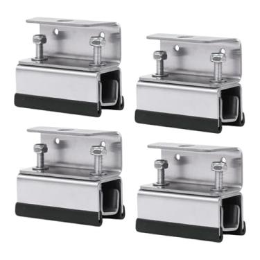 Imagem de predolo Kit de Montagem de Rack de Teto para Van, Acessórios Automotivos, Substituição Direta Premium, Fácil Instalação, aço Inoxidável, Conjunto de 4 Peças com Furo único