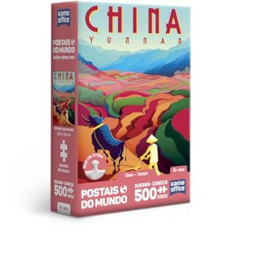 Imagem de Toyster - Quebra-Cabeça: Postais do Mundo - China - Nano 500 Peças - Game Office