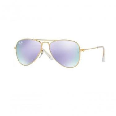 Imagem de Óculos De Sol Ray-ban Infantil Aviator Jr Rj9506s 249-4v 50