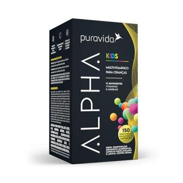 Imagem de Puravida Vitaminas para Crianças Alpha Kids 150 Minicápsulas Mastigáveis