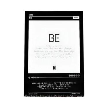 Imagem de Pôster De Álbum De Música De Grupo De Meninos B-BTS Kpop Art Print Par