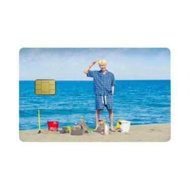 Imagem de B-bts Butter Boy Band PVC Cartão De Crédito Pele Removível Autoadesiva