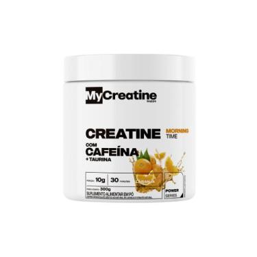 Imagem de MyCreatine Creatina Cafeína Taurina  Energia e Foco Sabor Laranja 300g