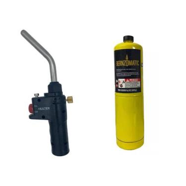Imagem de Maçarico Turbo Torch Acendimento Auto + Mapp Bernzomatic