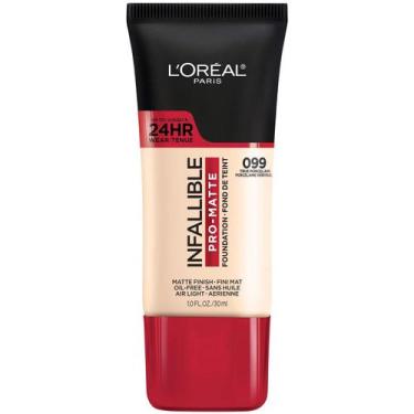 Imagem de L'Oreal Paris Infallible Pro-Matte Base Líquida 99 True Porcelain