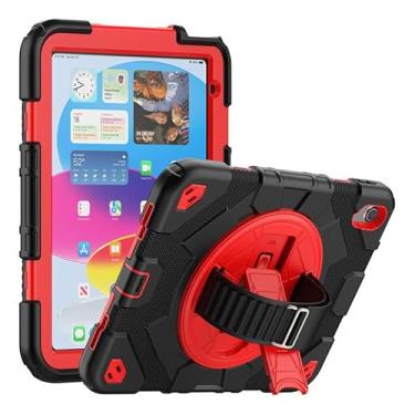 Imagem de Capa Com Alça Giratória E Suporte Para Samsung TAB S9 FE 10.9polegadas X510/X516B ou Tab S9 11polegadas 2023 (com slot para caneta de sucção)