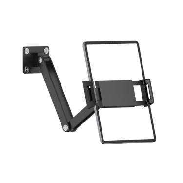 Imagem de QJYKIONE Suporte de parede para tablet S18 para iPad, rotação de 360°, ajustável, dobrável, compatível com iPad Pro Air Mini, Galaxy Tab, todos os telefones e tablets de 4,7 a 13 polegadas