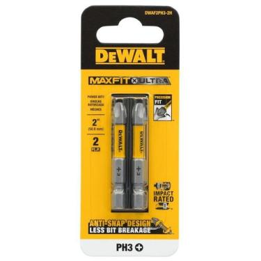 Imagem de Kit Bits de Impacto PH3 MaxFit 5cm 2Pcs Dewalt DWAF2PH3-2H