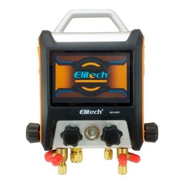 Imagem de Manifold Digital Inteligente Com Vacuometro Bluetooth 4 Vias E Maleta Ms-4000 Elitech único