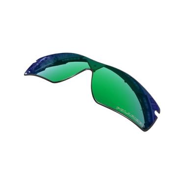 Imagem de Lentes de substituição OOWLIT compatíveis com óculos de sol Oakley Radar Path, Emerald Polycarbonate Combine8™ Polarized, One Size