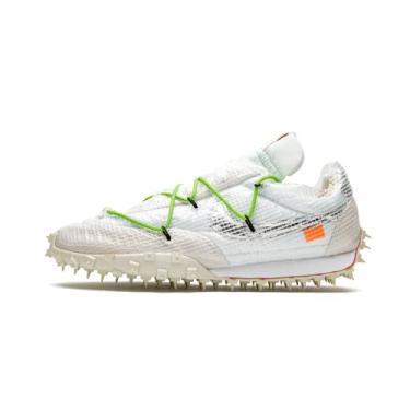 Imagem de Nike Womens Off-White x Waffle Racer SP CD8180 100 Electric Green - Size 5.5W