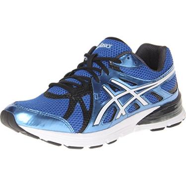 Imagem de ASICS Tênis de corrida masculino GEL-Preleus, Azul/branco/preto, 10