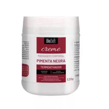 Imagem de Creme de Massagem Pimenta Negra Biosoft 320G-Unissex