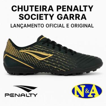Imagem de Chuteira Society Penalty Garra Y-2.0 Adulto Unissex Oficial Original, 