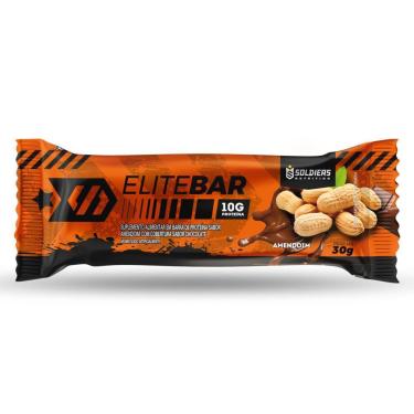 Imagem de Kit: Elitebar 30g Barra De Proteína 6 UN -Soldiers Nutrition-Unissex