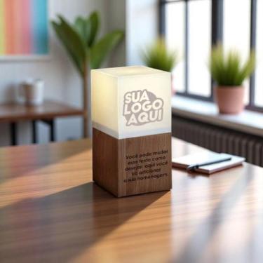Imagem de Troféu Luminaria Lithophane com gravação a Laser - 4 Dimension, 25 uni