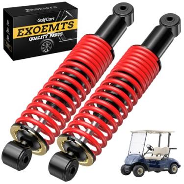 Imagem de EXOEMTS Amortecedores traseiros para carrinho de golfe Yamaha, amortecedores traseiros de carrinho de golfe resistente com molas, serve para G14 G16 G19 G20 G22 G29 Gas & Electric 1995-Up, substitui