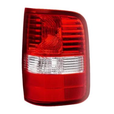 Imagem de Julypanda Luz traseira de para-choque traseiro compatível com Ford F-150 RH 2004-2008 lâmpada de freio de substituição luz de freio de lente vermelha