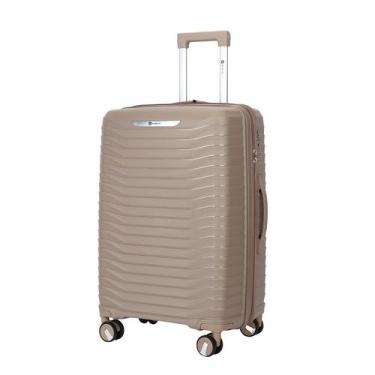 Imagem de Mala Travelux Scuol Média 23 Kg - Expansível, Champanhe, G