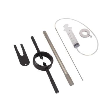 Imagem de Generic Kit genérico de ferramentas para reparo de garfo de motocicleta, ferramenta de compressor de mola, força de compressão ajustável, garfo resistente,