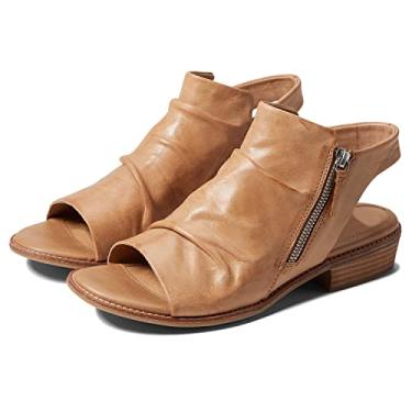 Imagem de MOOMMO Sandália feminina de salto baixo, botinhas, peep toe, sandálias com zíper lateral, recortadas, costas nuas, salto grosso, cano baixo, bico aberto, plissado, vintage, casual, sandálias de salto