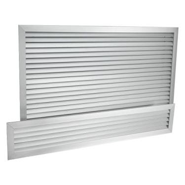 Imagem de Kit Veneziana para Ventilação Anodizada Nicho 06, 08 e 15 Espetos Tita