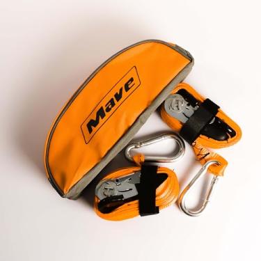 Imagem de Par Fita Catraca Reforçada 3 M X 800 Kg Para Amarraçao De Moto Jet Ski Quadriciclo Com Gancho E Mosquetao